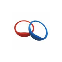RFID 13.56MHz Mifare silicone wristband